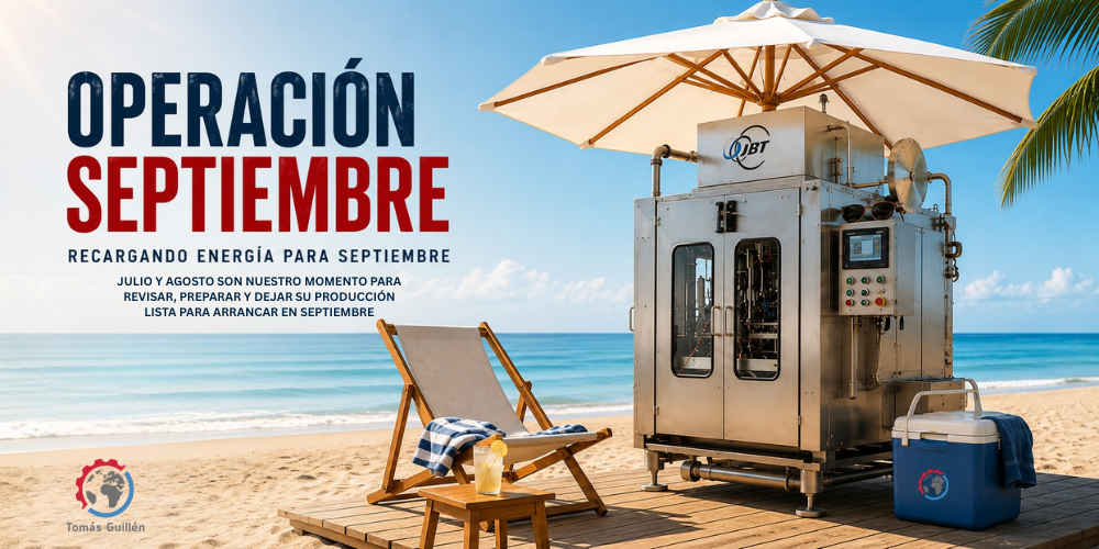 Planificación de maquinaria para la industria alimentaria durante el verano en Maquinaria Tomás Guillén